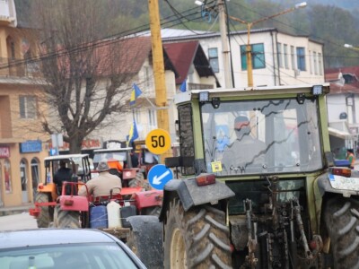 Protesti poljoprivrednika u Sapni