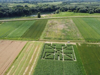 Prvi posavski kukuruzni labirint “Hrvatica”
