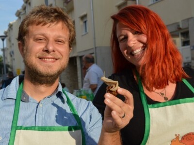 Pužijada i utrka puževa u Benkovcu Pužijada i utrka puževa u Benkovcu