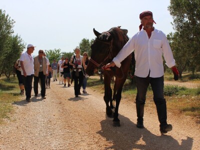Rade Bobanović agrarne novinare dočekao na konju