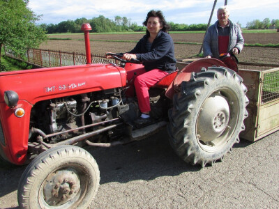 Ranka zastala radi fotografisanja