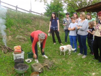 Priprema crne zemlje (terra preta)