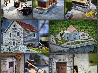 Replike kamenih kućica Dalmatinske zagore