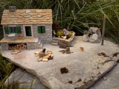 Replike kamenih kućica Dalmatinske zagore