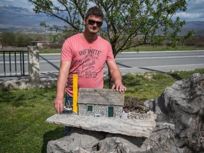 Replike kamenih kućica Dalmatinske zagore