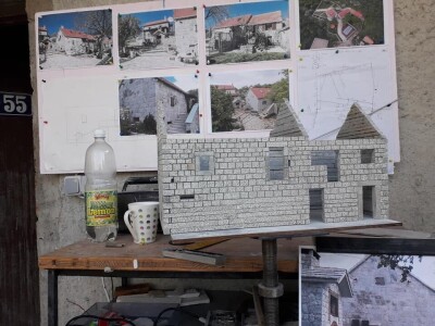 Replike kamenih kućica Dalmatinske zagore