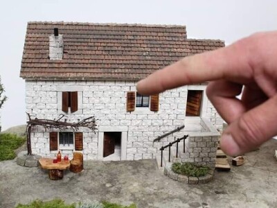 Replike kamenih kućica Dalmatinske zagore