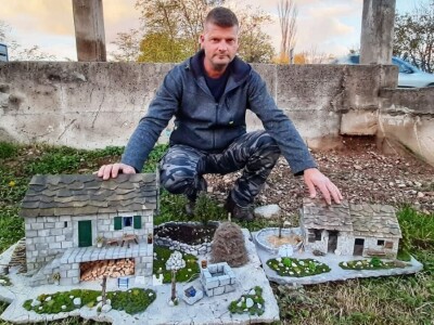 Replike kamenih kućica Dalmatinske zagore