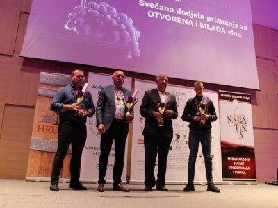 Sabatina 2022 - Svečano uručivanje priznanja za kvalitetu otvorenih i mladih vina