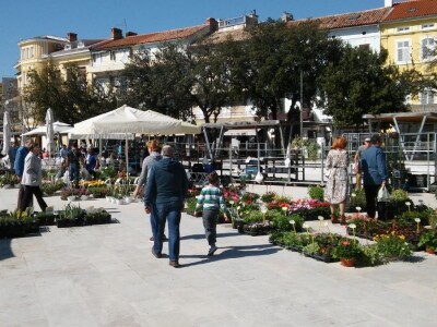 Sajam cvijeća u Crikvenici - ožujak 2019.