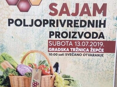 Sajam "Dani maline i meda" Žepče 2019.