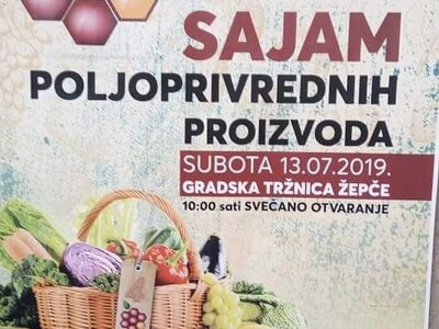 Sajam "Dani maline i meda" Žepče 2019.