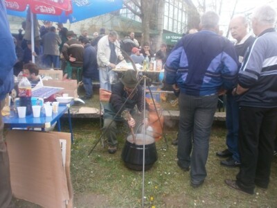 Priprema čobanca na sajmu SALORI u Osijeku Priprema čobanca na sajmu SALORI u Osijeku