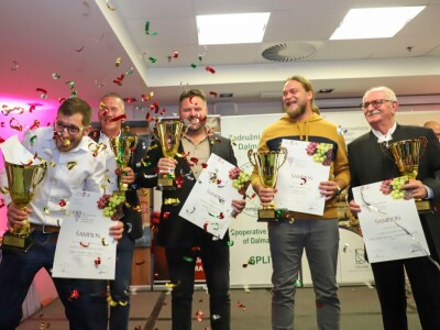 Šampioni Sabatine u kategoriji buteljiranih vina i jakih alkoholnih pića