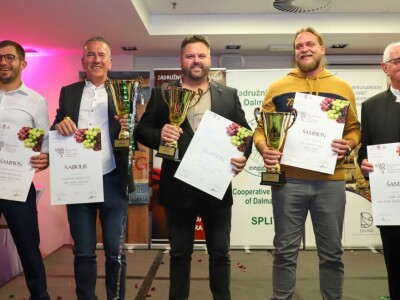 Šampioni Sabatine u kategoriji buteljiranih vina i jakih alkoholnih pića