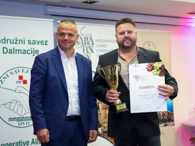 Šampioni Sabatine u kategoriji buteljiranih vina i jakih alkoholnih pića