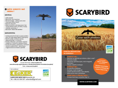 SCARYBIRD - Čuvar vaših useva i plodova
