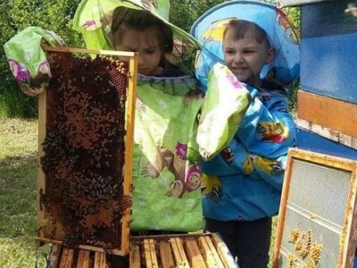 Sedmogodišnji blizanci Mia i Filip od treće godine uče o pčelarstvu