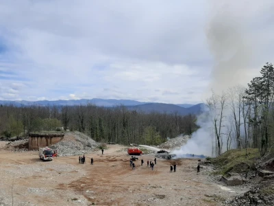 Silvanus: Demonstrirano gašenje šumskog požara