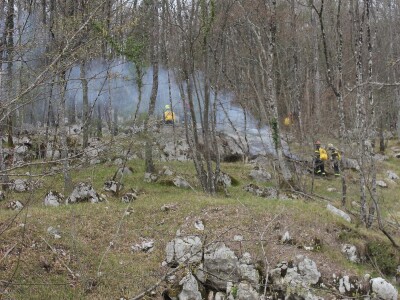 Silvanus: Demonstrirano gašenje šumskog požara Silvanus: Demonstrirano gašenje šumskog požara