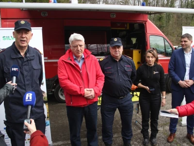 Silvanus: Demonstrirano gašenje šumskog požara