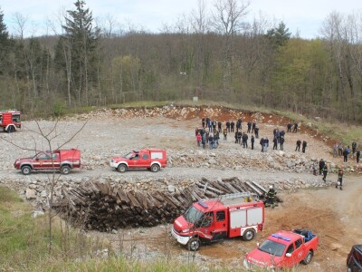 Silvanus: Demonstrirano gašenje šumskog požara Silvanus: Demonstrirano gašenje šumskog požara