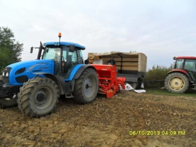 Sjetva ječma na OPG Kaladić