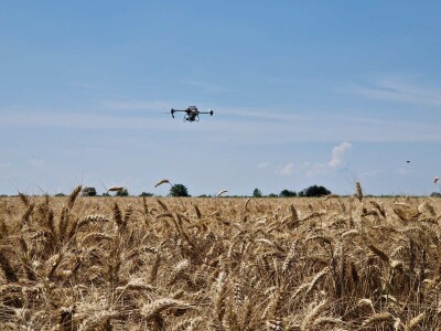 Sjetva dronovima u Strizivojni