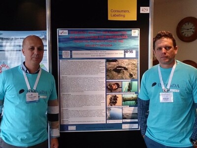 ŠKOLJKARSTVO - Mladi profesori uzgojili prve europske plosnate kamenice u Novigradskom moru ŠKOLJKARSTVO - Mladi profesori uzgojili prve europske plosnate kamenice u Novigradskom moru