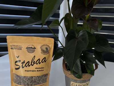 "Štabaa" - peletirano ekološko gnojivo od ovčije vune