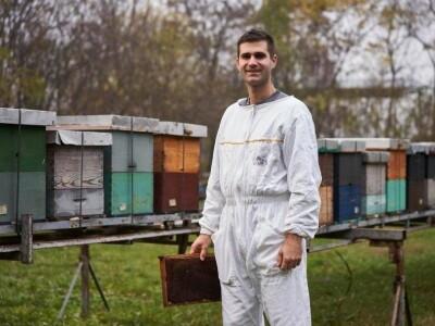 Stefan  Stevanović se bavi proizvodnjom meda od detinjstva, foto: S. Stevanović