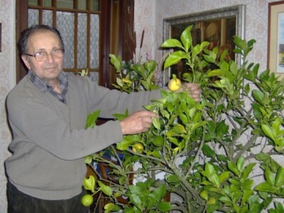 Stjepan Kvakan kraj svojeg limuna