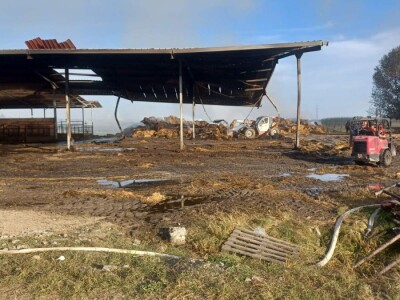 Stravičan požar na imanju Miška Šklempe
