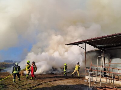 Stravičan požar na imanju Miška Šklempe