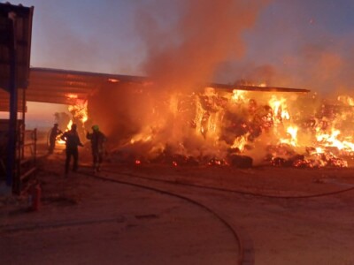 Stravičan požar na imanju Miška Šklempe
