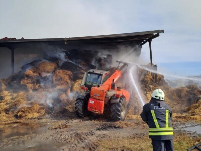 Stravičan požar na imanju Miška Šklempe