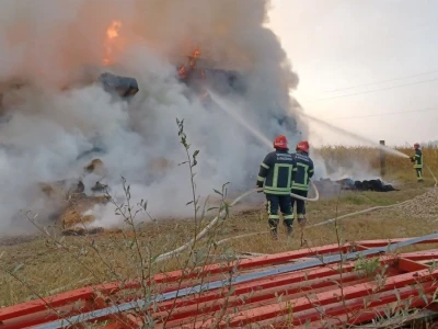 Stravičan požar na imanju Miška Šklempe