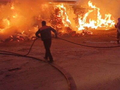 Stravičan požar na imanju Miška Šklempe