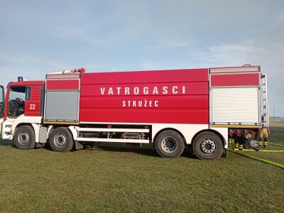 Stravičan požar na imanju Miška Šklempe