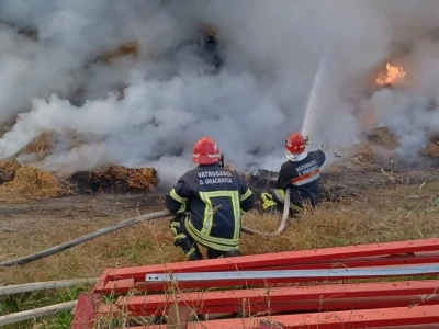 Stravičan požar na imanju Miška Šklempe