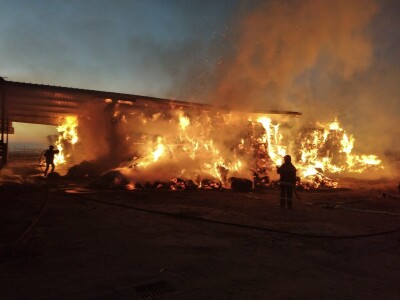 Stravičan požar na imanju Miška Šklempe