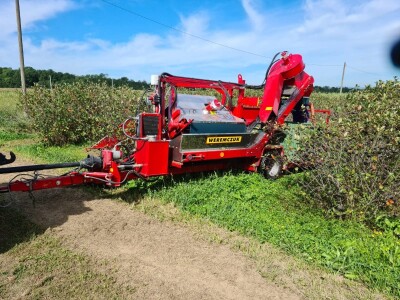 Strojna berba aronije