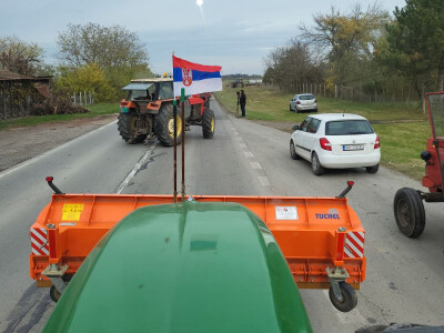 Protest poljoprivrednika, novembar 2023.