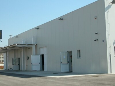 Detalj novog objekta - mljekara i sirane Puđa u Čaporicama