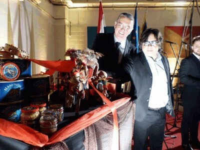 Čin svečanog otvaranja tvornice Canicula u gospodarskoj mućkoj zoni