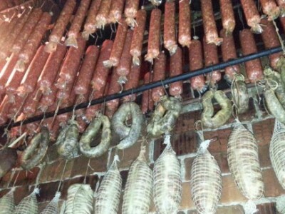 Pušnica nakon svinjokolje