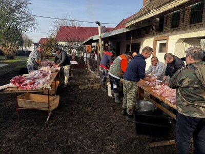 Svinjokolja u Posavskim Podgajcima 2025.