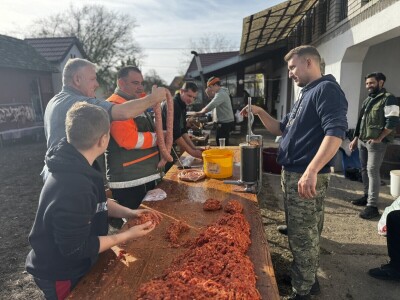 Svinjokolja u Posavskim Podgajcima 2025.