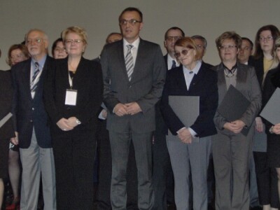 Tajana Krička, dekanica Agronomskog fakulteta u Zagrebu i ministar poljoprivrede Jakovina s nagrađenima