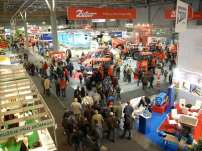 Unutrašnjost sajma Techagro Unutrašnjost sajma Techagro